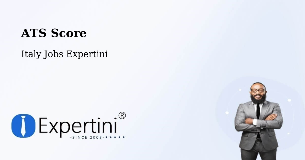 Resume ATS Score & Job Description Match Tool – San Daniele Del Friuli - Italy Jobs Expertini